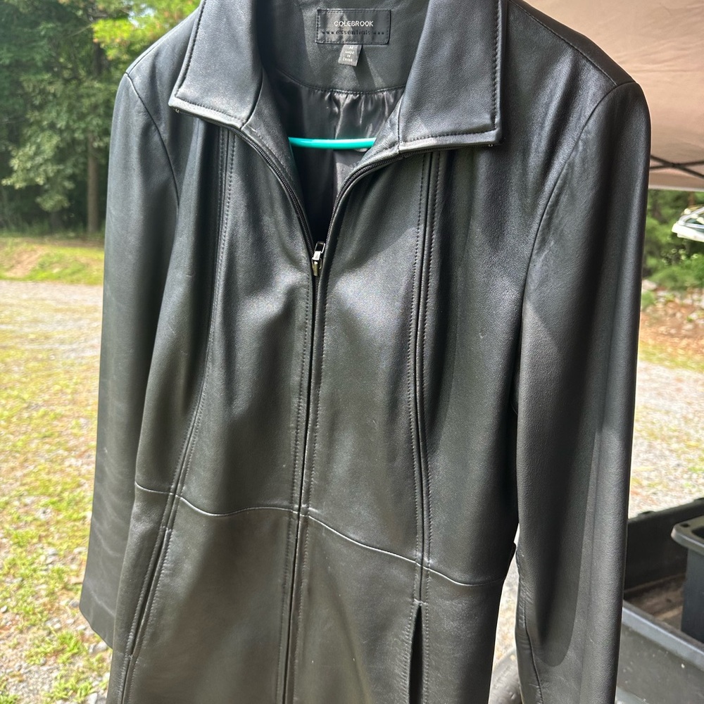 Colebrook Women's Black Leather Jacket